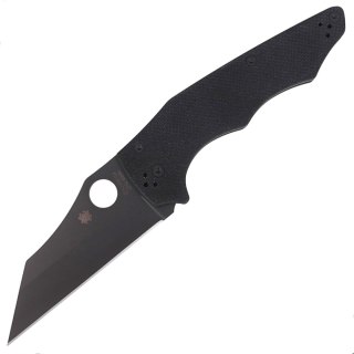 Nóż składany Spyderco YoJumbo Black G10, Black DLC CPM S30V by Michael Janich (C253GPBBK) Spyderco Inc.