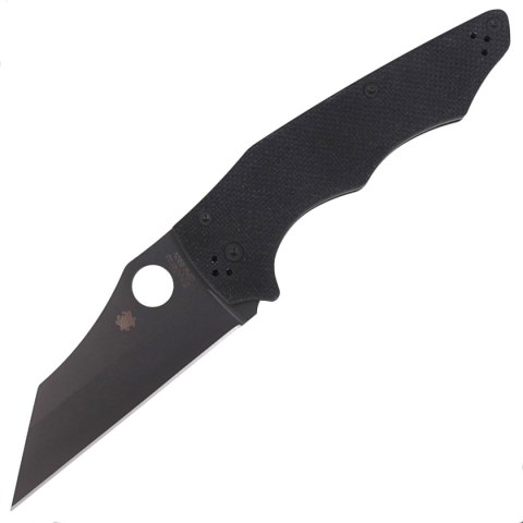 Nóż składany Spyderco YoJumbo Black G10, Black DLC CPM S30V by Michael Janich (C253GPBBK) Spyderco Inc.