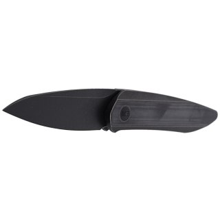 Nóż składany WE Knife Black Void Opus Black Titanium / Black G10, Black Stonewashed CPM 20CV by Justin Lundquist (2010D) WE Knife