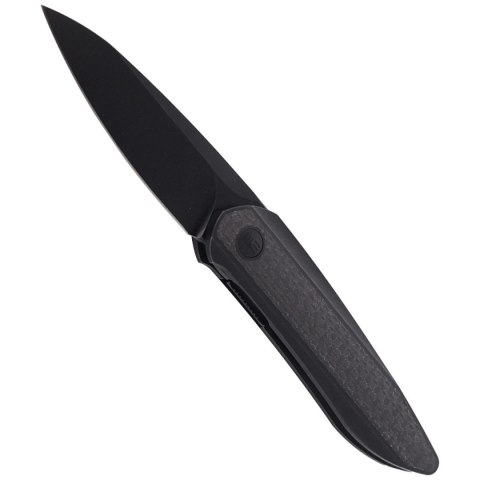 Nóż składany WE Knife Black Void Opus Black Titanium / Carbon Fiber, Black Stonewashed CPM 20CV by Justin Lundquist (2010V-1) WE Knife