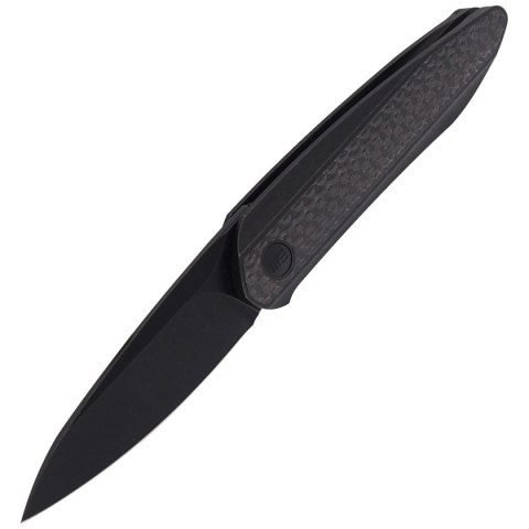 Nóż składany WE Knife Black Void Opus Black Titanium / Carbon Fiber, Black Stonewashed CPM 20CV by Justin Lundquist (2010V-1) WE Knife