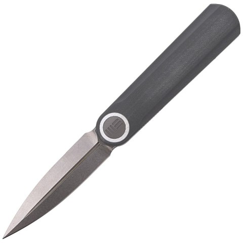 Nóż składany WE Knife Eidolon Dagger Gray G10, Stonewashed CPM 20CV by Justin Lundquist (WE19074B-A) WE Knife