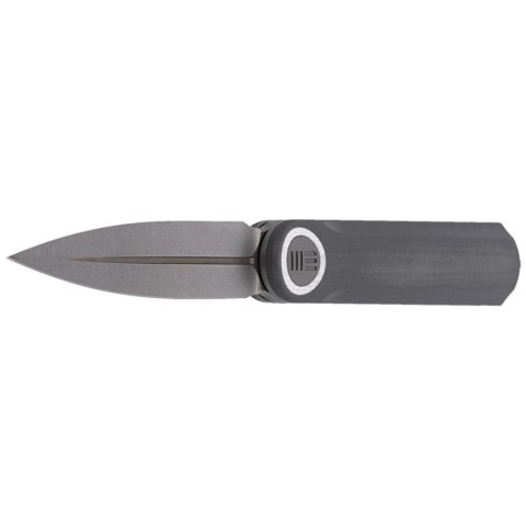 Nóż składany WE Knife Eidolon Dagger Gray G10, Stonewashed CPM 20CV by Justin Lundquist (WE19074B-A) WE Knife