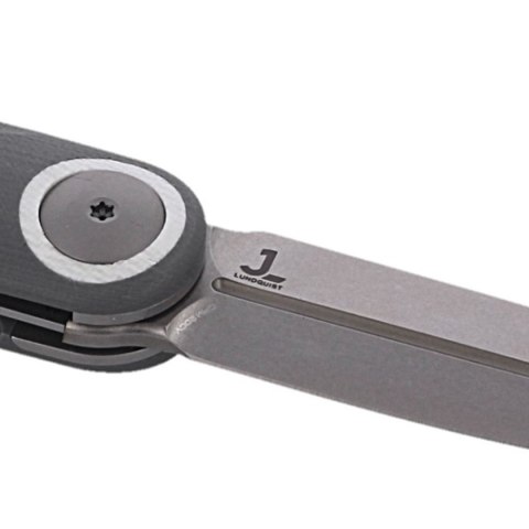 Nóż składany WE Knife Eidolon Dagger Gray G10, Stonewashed CPM 20CV by Justin Lundquist (WE19074B-A) WE Knife
