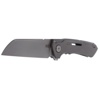Nóż składany WE Knife Mini Buster Gray Titanium, Polished Bead Blasted CPM 20CV by Snecx Tan (2003A) WE Knife