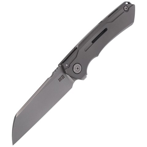Nóż składany WE Knife Mini Buster Gray Titanium, Polished Bead Blasted CPM 20CV by Snecx Tan (2003A) WE Knife