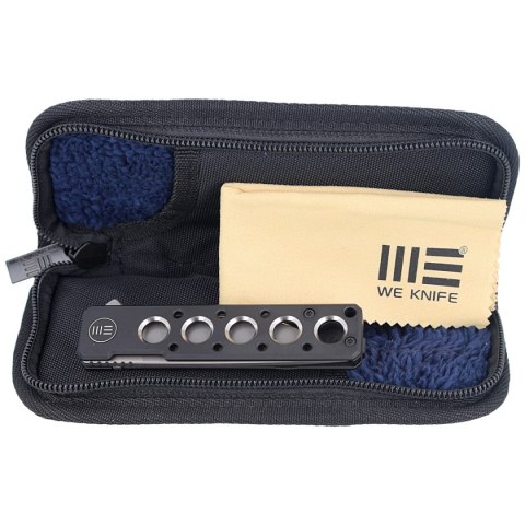 Nóż składany WE Knife Miscreant 3.0 Black Titanium, Gray Stonewashed CPM 20CV by Brad Zinker (2101B) WE Knife