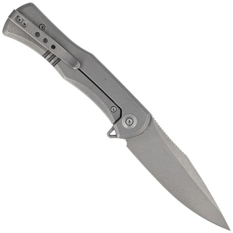 Nóż składany WE Knife Primoris Gray Titanium, Gray Stonewashed (WE20047A-1) WE Knife