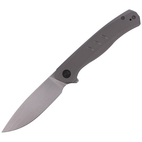 Nóż składany WE Knife Seer LE No 399/420 Gray Titanium, Rubbed Silver (WE20015-3) WE Knife