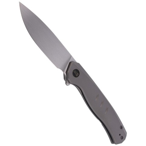 Nóż składany WE Knife Seer LE No 399/420 Gray Titanium, Rubbed Silver (WE20015-3) WE Knife