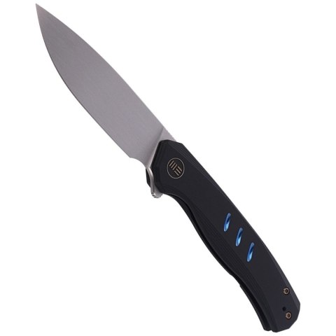 Nóż składany WE Knife Seer LE No 539/610 Black Titanium, Rubbed Silver CPM 20CV (WE20015-1) WE Knife