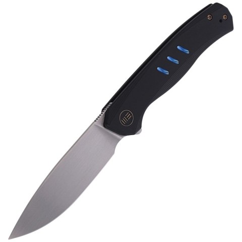 Nóż składany WE Knife Seer LE No 539/610 Black Titanium, Rubbed Silver CPM 20CV (WE20015-1) WE Knife
