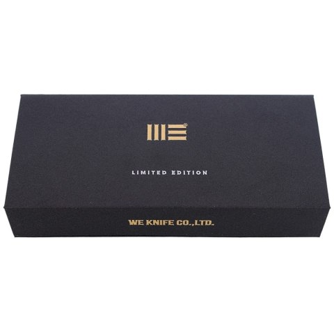 Nóż składany WE Knife Seer LE No 539/610 Black Titanium, Rubbed Silver CPM 20CV (WE20015-1) WE Knife