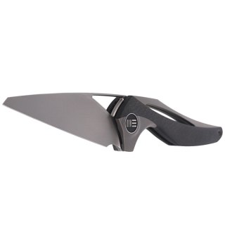 Nóż składany WE Knife ?ternA Gray Titanium / Carbon Fiber, Polished Bead Blasted M390 by Elijah Isham (918A) WE Knife