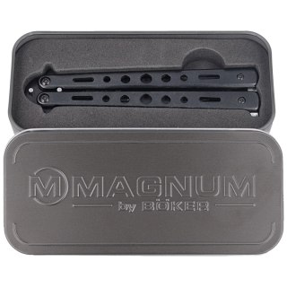 Nóż składany motylek Böker Magnum Balisong All Black (06EX402) Böker GmbH & Co.