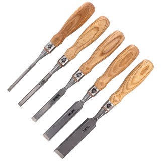Zestaw 5 dłut stolarskich Narex Richter 6, 10, 13, 19, 25 (853600) Narex