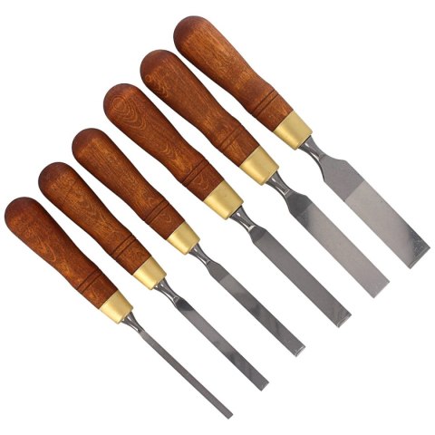 Zestaw 6 dłut stolarskich Narex Premium 6, 10, 12, 16, 20, 26 (853250) Narex