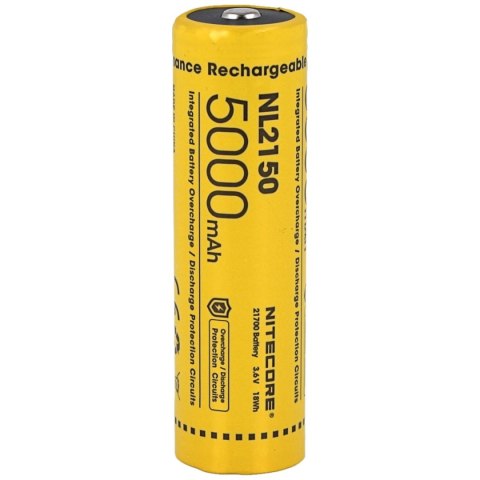 Akumulator NiteCore 21700 / 5000mAh, 3.6V (NL2150) NiteCore