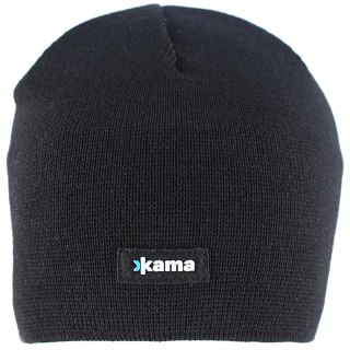 Czapka Kama 100% Merino Wool / Polycolon Band, Black (A02-110) Kama