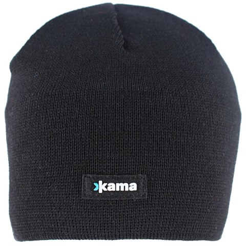 Czapka Kama 100% Merino Wool / Polycolon Band, Black (A02-110) Kama