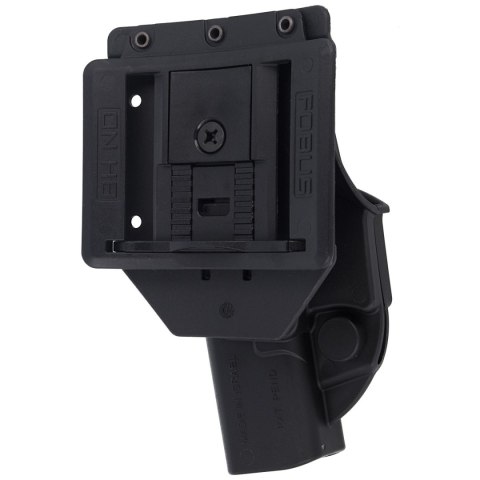 Kabura Fobus Glock 17, 19, 31, 32, 34, 35, 41 regulowany uchwyt na pas (GL-2 ND QL RP1 BH ND) Fobus