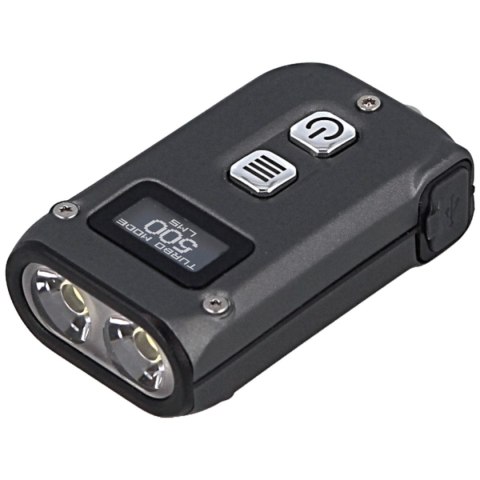 Latarka NiteCore TINI2 Gray 500 lm, Li-ion Battery/280mAh NiteCore
