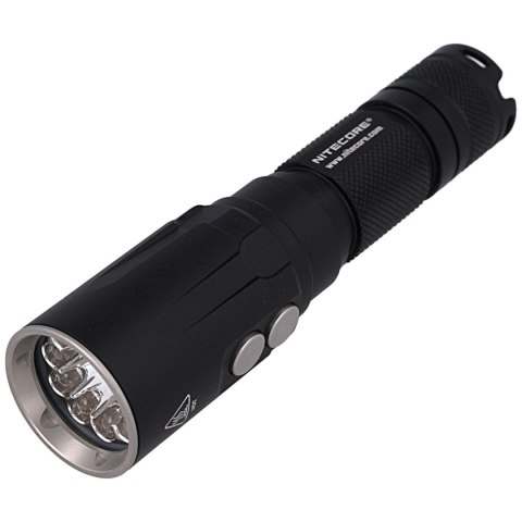 Latarka nurkowa NiteCore 1000lm, 1x18650 / 3500mAh White/Red LED (DL20) NiteCore