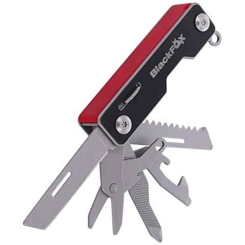 MultiTool BlackFox Pocket Boss Red 9 funkcji (BF-205 R) FOX