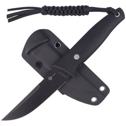 Nóż CIVIVI Tamashii Black G10, Black Stonewashed by Bob Terzuola (C19046-3) Civivi by WE Knife