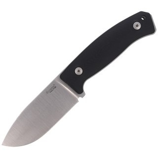 Nóż LionSteel Bushcraft G10 Black, Satin Blade M390 by Molletta (M2M GBK) LionSteel