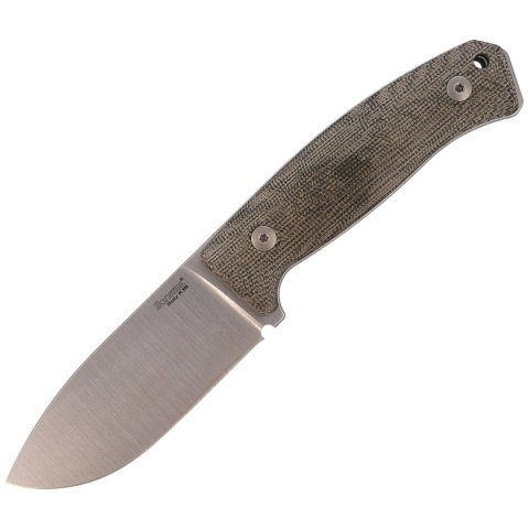 Nóż LionSteel Bushcraft Green Canvas Micarta, Satin M390 by Moletta (M2M CVG) LionSteel