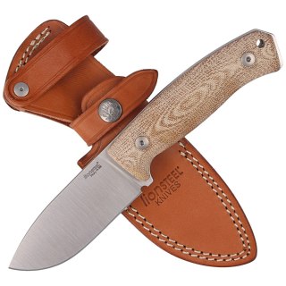 Nóż LionSteel Bushcraft Natural Canvas, Satin M390 by Moletta (M2M CVN) LionSteel
