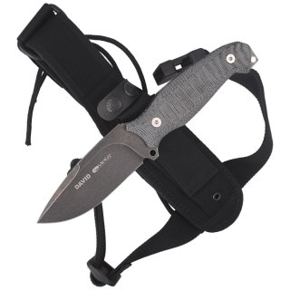 Nóż Viper David Evolution Black Canvas Micarta, DSW by Rumici (VT4002ECB) Viper by Tecnocut