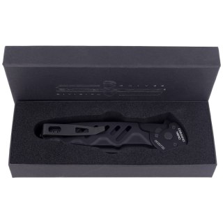 Nóż automatyczny Extrema Ratio Caimano Nero Black Aluminium, Black MIL-C N690 (04.1000.0169/BLK) Extrema Ratio