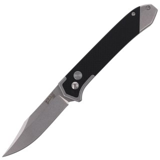 Nóż automatyczny Herbertz Selektion Black G10/Steel, Stonewashed 440A (53040) Herbertz GmbH