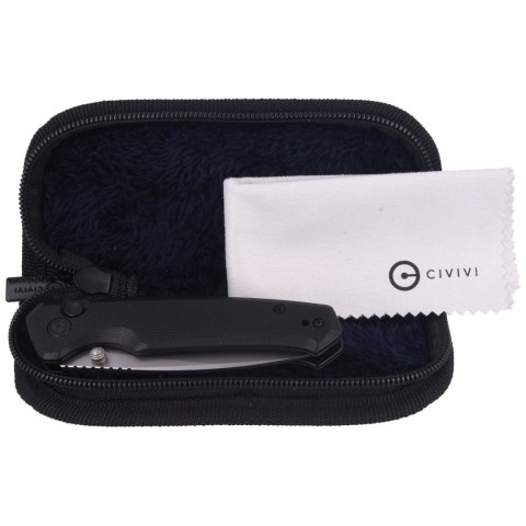 Nóż składany CIVIVI Altus Black G10, Silver Bead Blasted (C20076-1) Civivi by WE Knife
