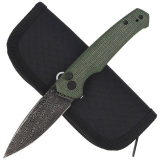 Nóż składany CIVIVI Altus Green G10, Black Damascus (C20076-DS1) Civivi by WE Knife