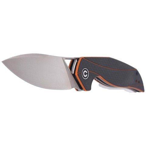 Nóż składany CIVIVI Anthropos Orange G10 / Carbon Fiber, Satin Finish by Elijah Isham (C903A) Civivi by WE Knife