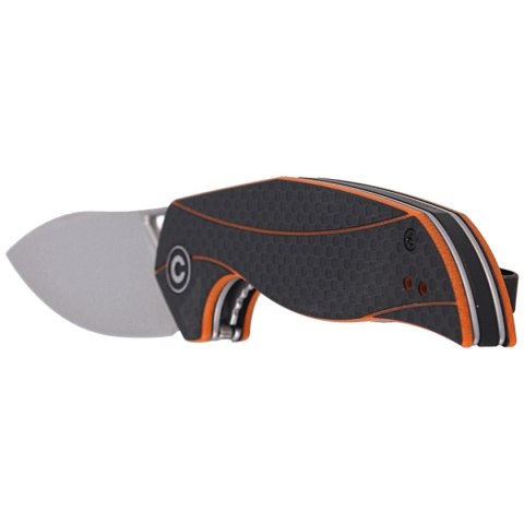 Nóż składany CIVIVI Anthropos Orange G10 / Carbon Fiber, Satin Finish by Elijah Isham (C903A) Civivi by WE Knife