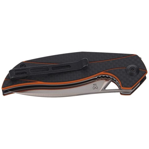 Nóż składany CIVIVI Anthropos Orange G10 / Carbon Fiber, Satin Finish by Elijah Isham (C903A) Civivi by WE Knife