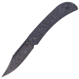 Nóż składany CIVIVI Appalachian Drifter Gray G10 / Rose Pattern Carbon Fiber, Black Damascus (C2015DS-1) Civivi by WE Knife