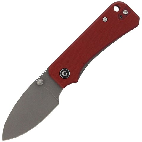 Nóż składany CIVIVI Baby Banter Burgundy G10, Gray Stonewashed by Ben Petersen (C19068S-6) Civivi by WE Knife