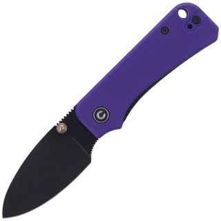 Nóż składany CIVIVI Baby Banter Purple G10, Black Stonewashed by Ben Petersen (C19068S-4) Civivi by WE Knife