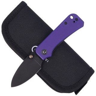 Nóż składany CIVIVI Baby Banter Purple G10, Black Stonewashed by Ben Petersen (C19068S-4) Civivi by WE Knife
