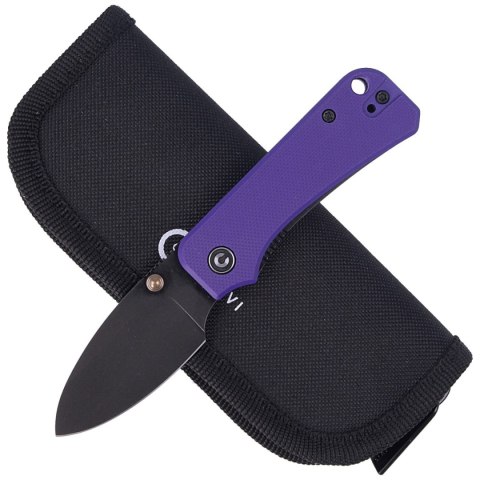Nóż składany CIVIVI Baby Banter Purple G10, Black Stonewashed by Ben Petersen (C19068S-4) Civivi by WE Knife