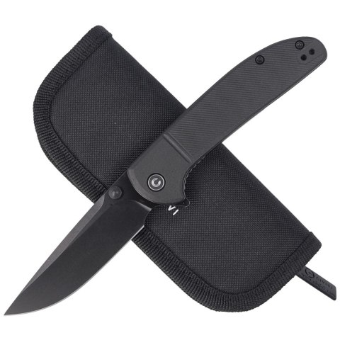Nóż składany CIVIVI Badlands Vagabond Black FRN, Black Stonewashed (C2019E) Civivi by WE Knife