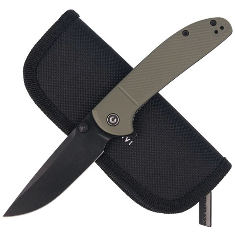 Nóż składany CIVIVI Badlands Vagabond OD Green FRN, Black Stonewashed (C2019B) Civivi by WE Knife
