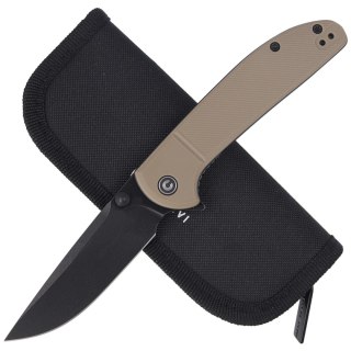 Nóż składany CIVIVI Badlands Vagabond Tan FRN, Black Stonewashed (C2019A) Civivi by WE Knife
