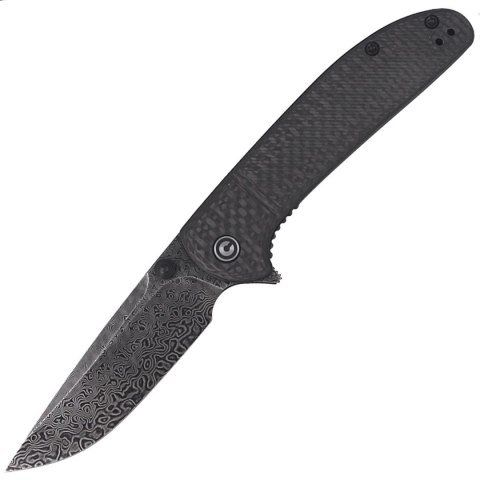 Nóż składany CIVIVI Badlands Vagabond Twill Carbon Fiber, Damascus (C2019DS-1) Civivi by WE Knife