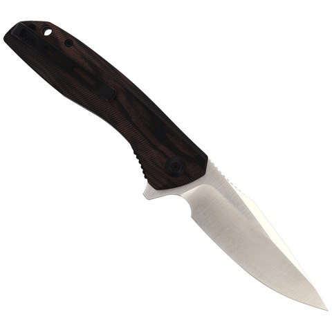 Nóż składany CIVIVI Baklash Black Ebony Wood, Satin Finish (C801E) Civivi by WE Knife